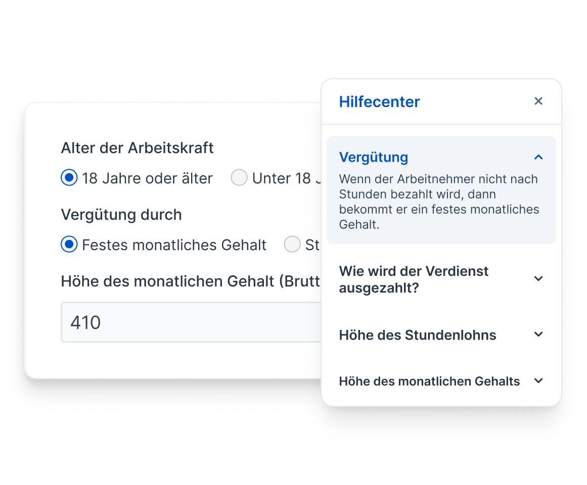 Strukturierte Dokumentenablage in der Fastdocs Mitarbeiterakte